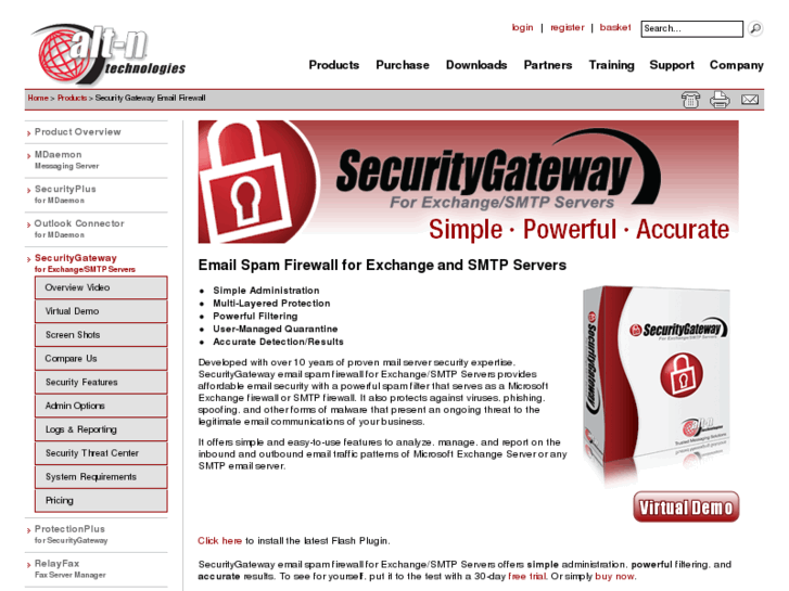 www.securitygateway.es