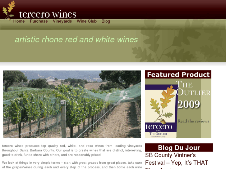 www.tercerowines.com