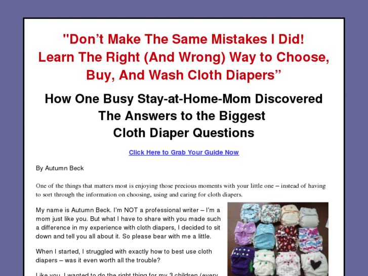 www.ultimateclothdiaperguide.com