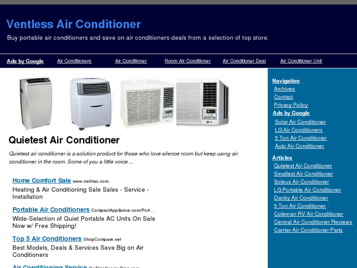 www.ventlessairconditioner.org