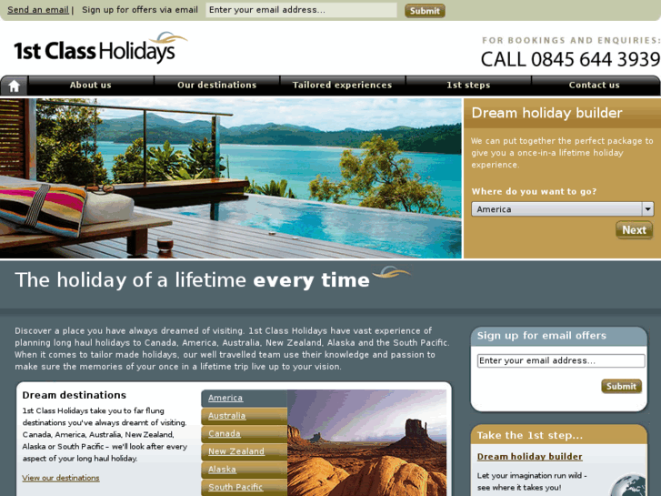 www.1stclassholidays.com