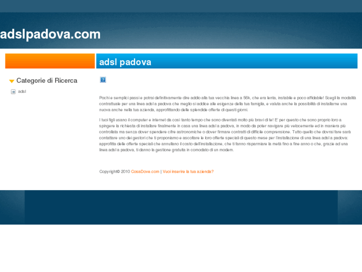 www.adslpadova.com