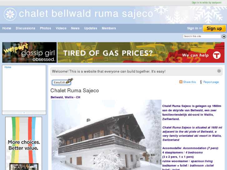 www.bellwaldchalet.com