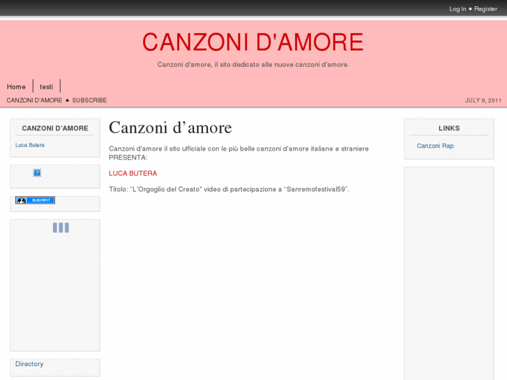 www.canzonidamore.org