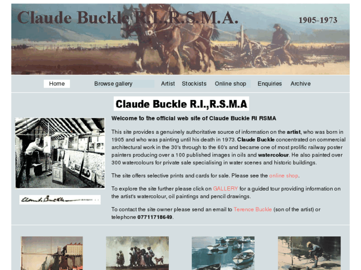 www.claudebuckle.co.uk