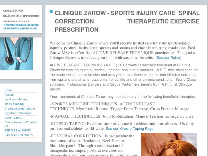 www.cliniquezarow.com