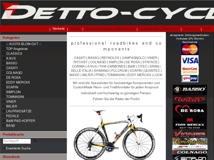 www.detto-cycles.biz