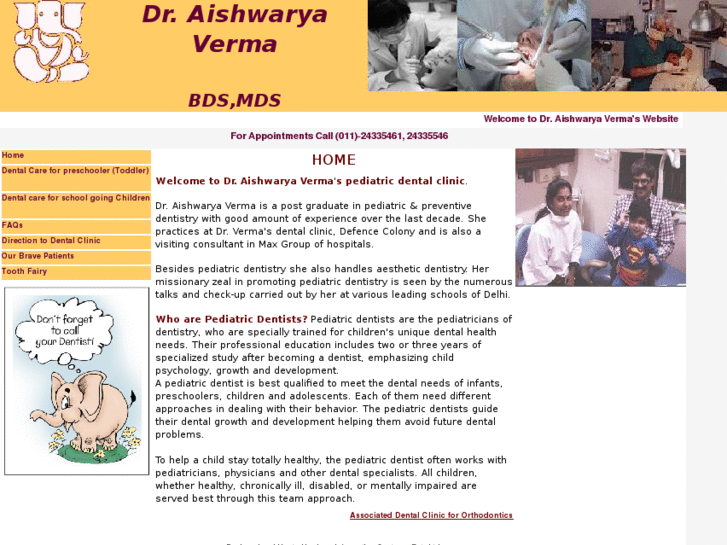 www.draishwaryavermapediatricdentist.com