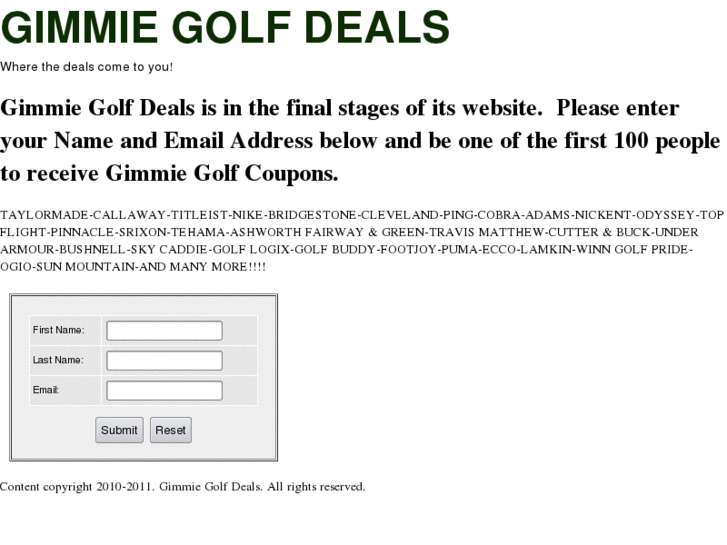 www.gimmiegolfdeals.com