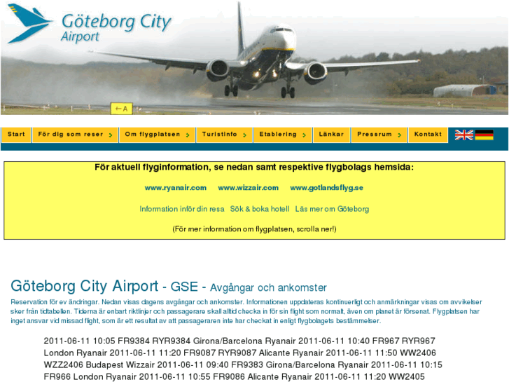 www.goteborgcityairport.se