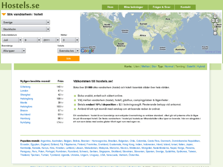 www.hostels.se