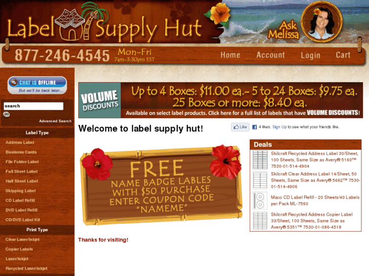 www.labelsupplyhut.com