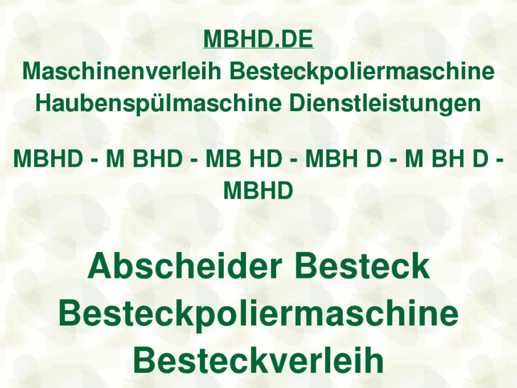 www.mbhd.de