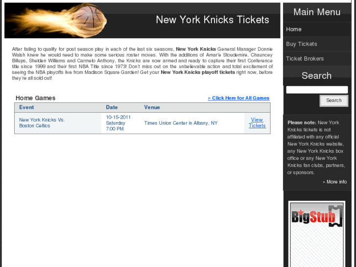 www.newyorkknickstickets.biz