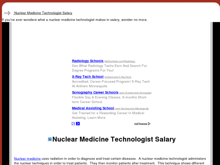 www.nuclearmedicinetechnologistsalary.com