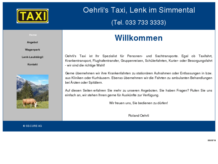 www.oehrlitaxi.com