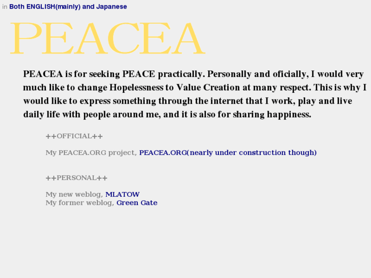 www.peacea.org