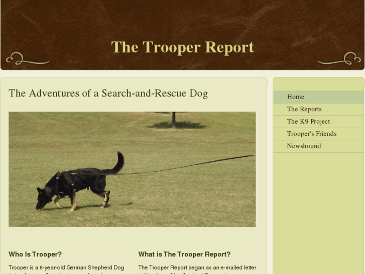 www.thetrooperreport.com