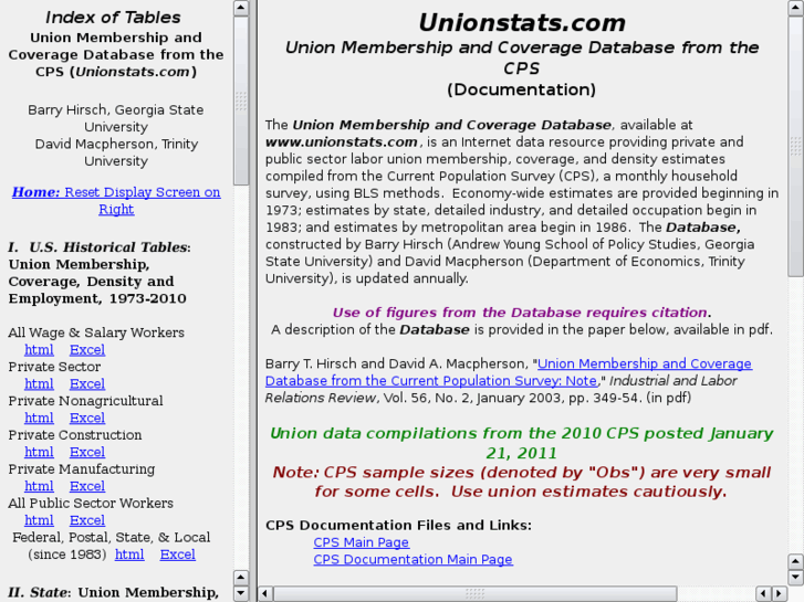 www.unionstats.com