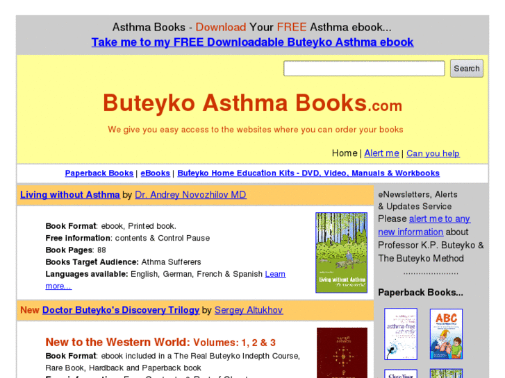 www.buteykoasthmabooks.com