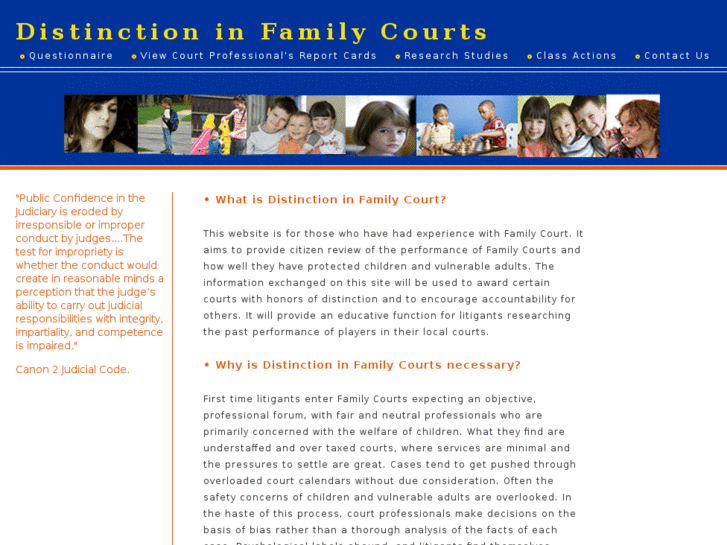 www.distinctioninfamilycourts.com