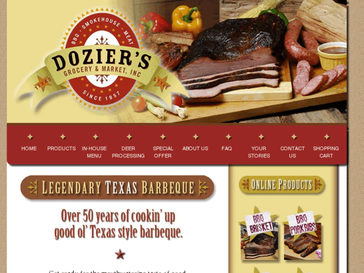 www.doziersbbq.com