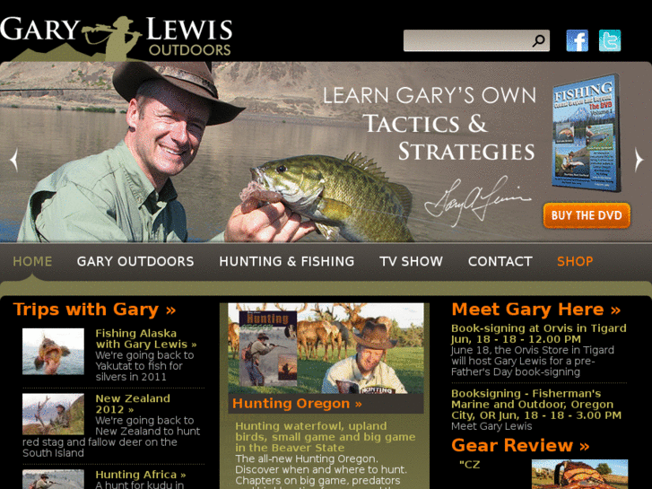 www.garylewisoutdoors.com