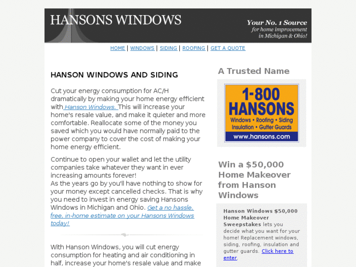 www.hansonwindows.info