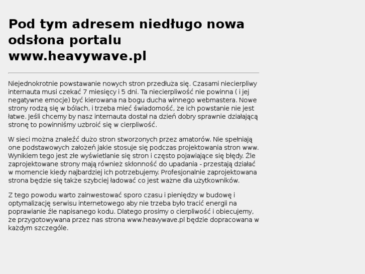 www.heavywave.pl