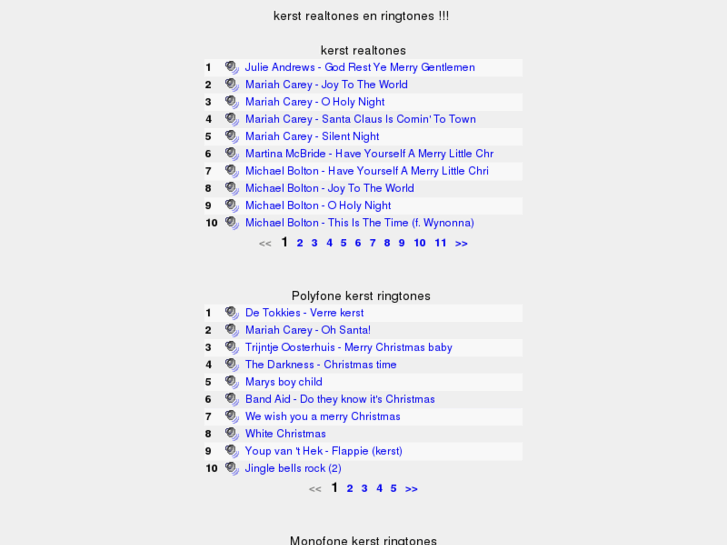 www.kerstrealtones.nl