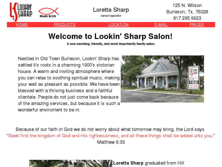 www.lookinsharpsalon.com