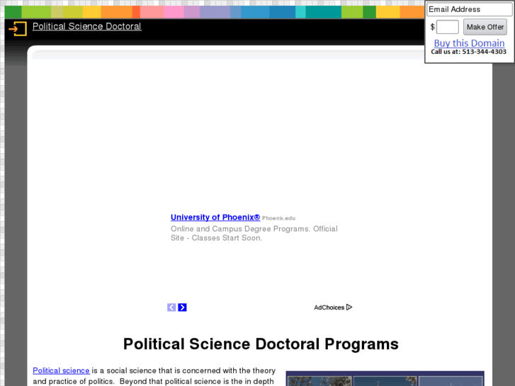 www.politicalsciencedoctoral.com