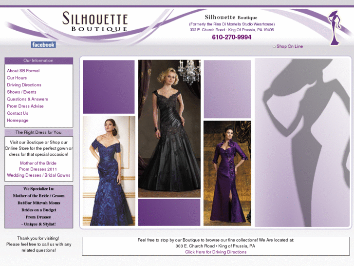 www.silhouetteboutiquestore.com