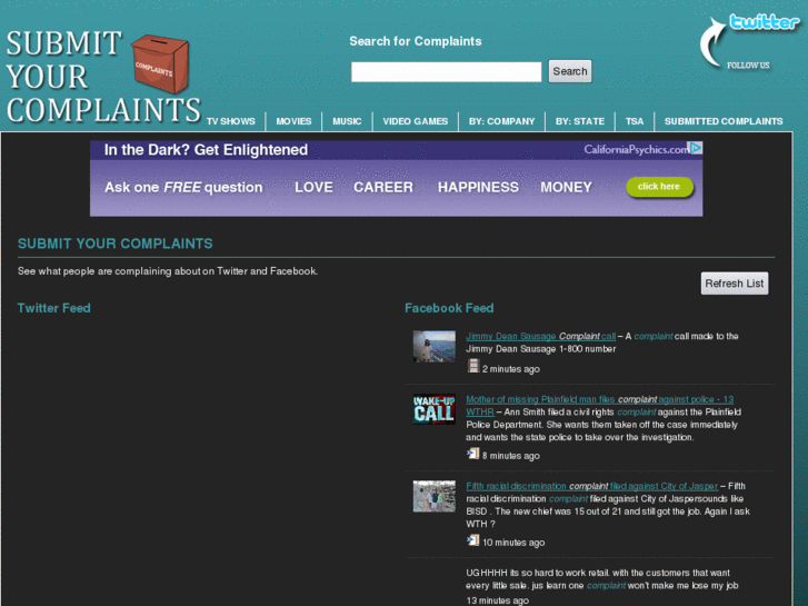 www.submityourcomplaints.com
