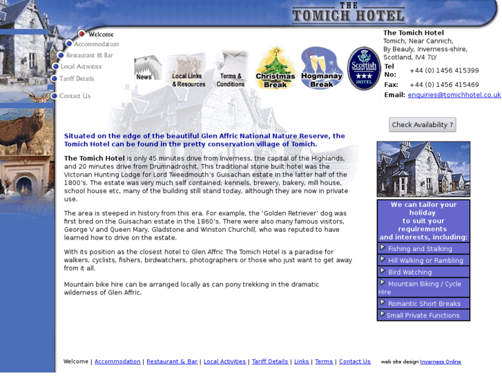 www.tomichhotel.com