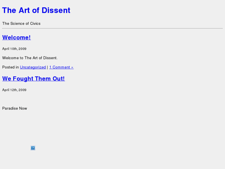 www.artofdissent.org