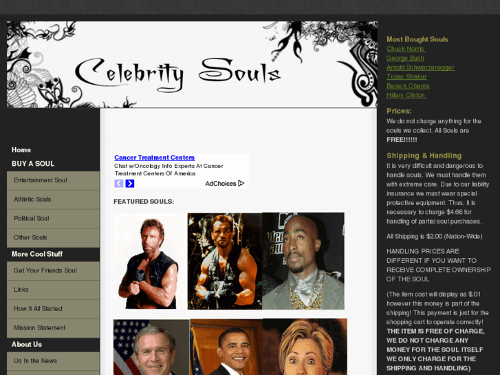 www.celebritysouls.com