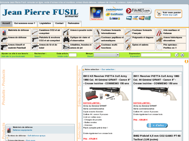 www.fusil-calais.com