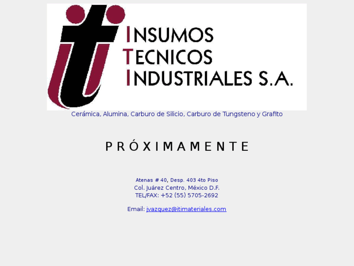 www.itimateriales.com