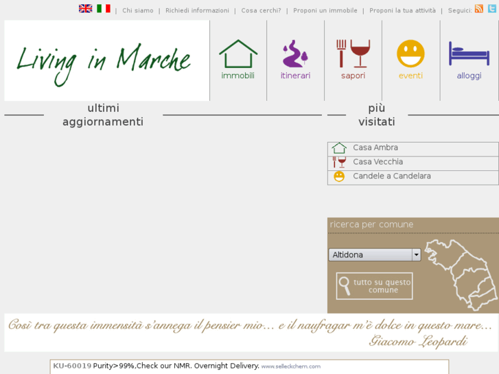 www.livinginmarche.it