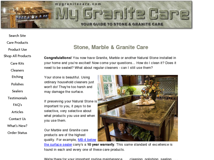 www.mygranitecare.com