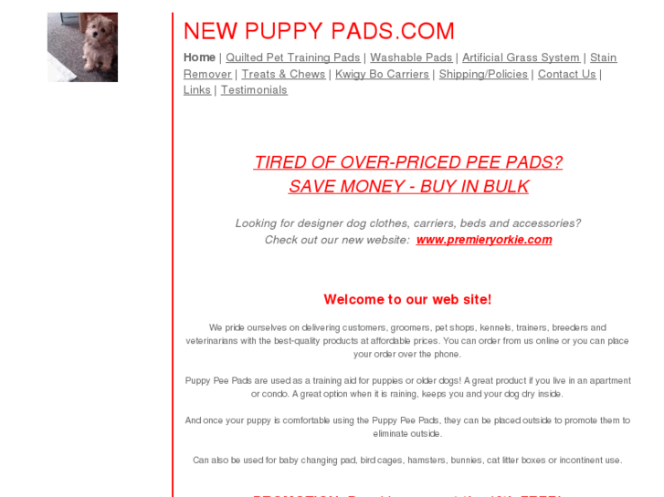 www.newpuppypads.com