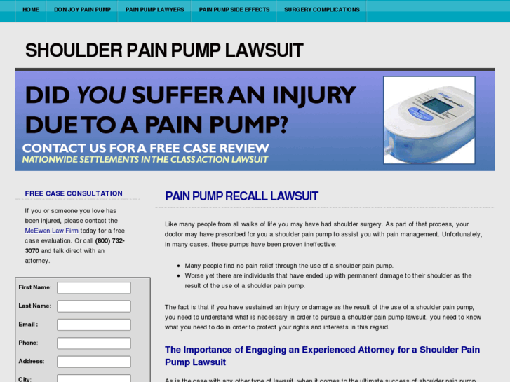 www.painpumpclaimcenter.com