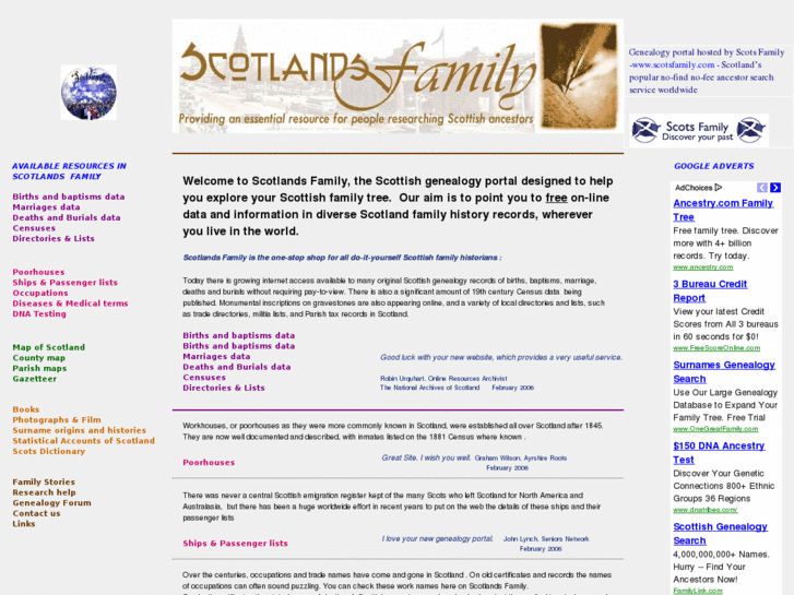 www.scotlandsfamily.com