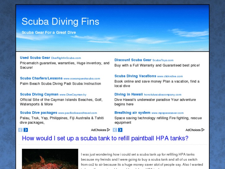 www.scubadivingfins.org