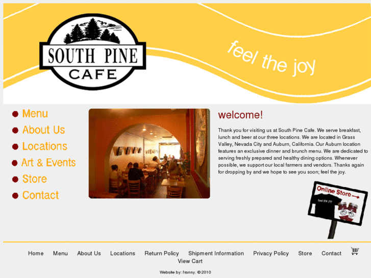 www.southpinecafe.com