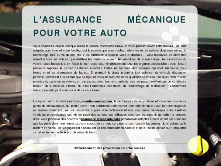 www.assurance-mecanique-auto.com