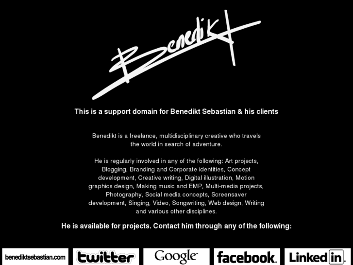 www.benediktsebastian.net