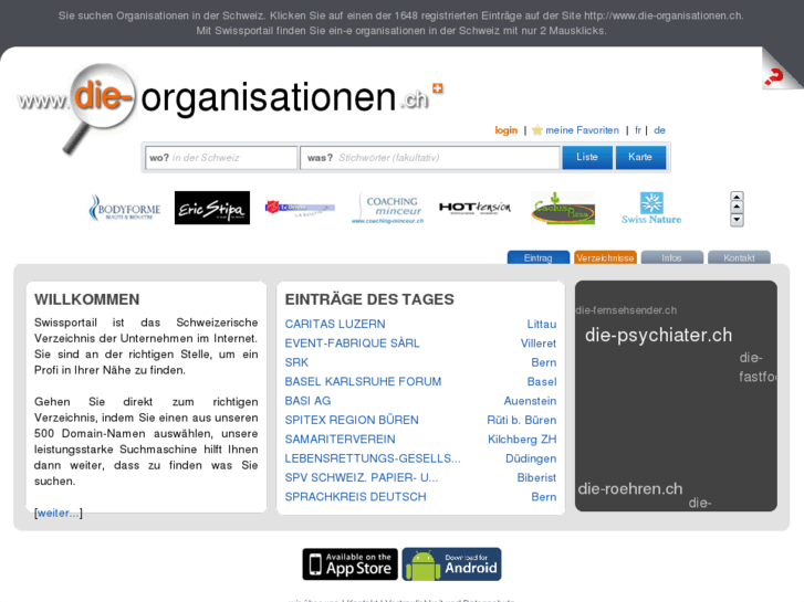 www.die-organisationen.ch