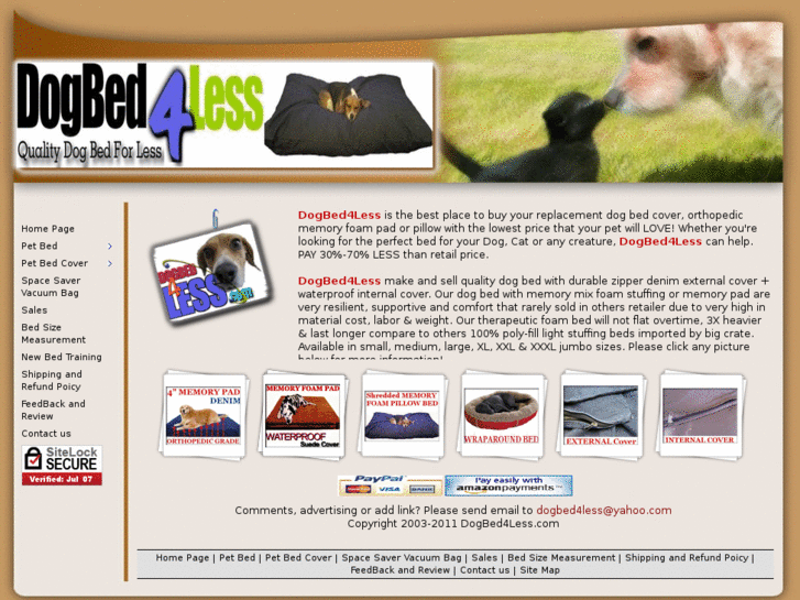 www.dogbed4less.net